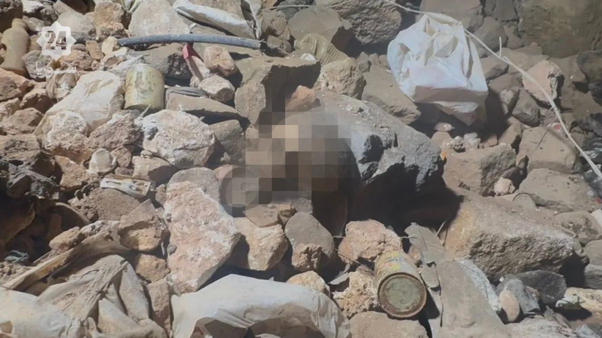 حلب: اكتشاف مقبرة جماعية ببئر أثري في قرية تركان