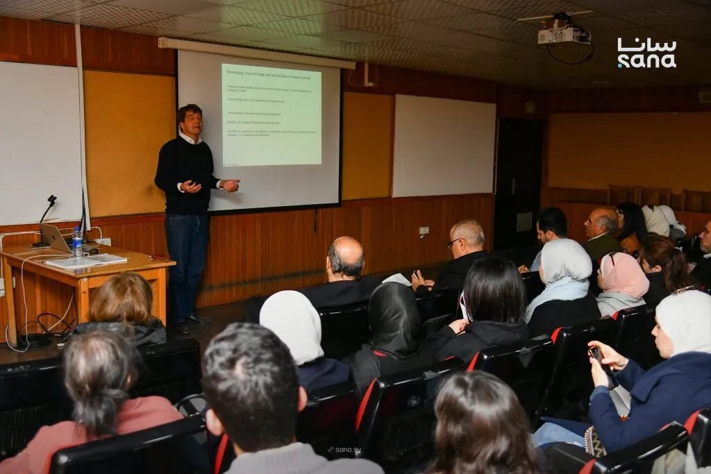 محاضرة في دمشق تستعرض تجارب ألمانية لتطوير التراث العمراني السوري