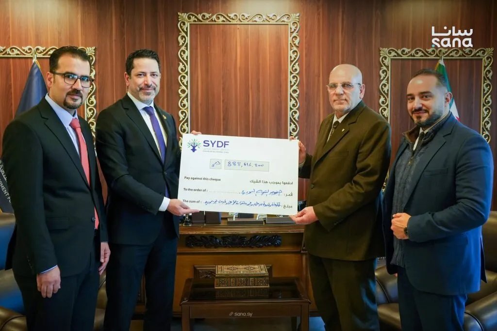 نقابة المحامين السورية ترفد صندوق التنمية بملايين الليرات لدعم المشاريع الوطنية