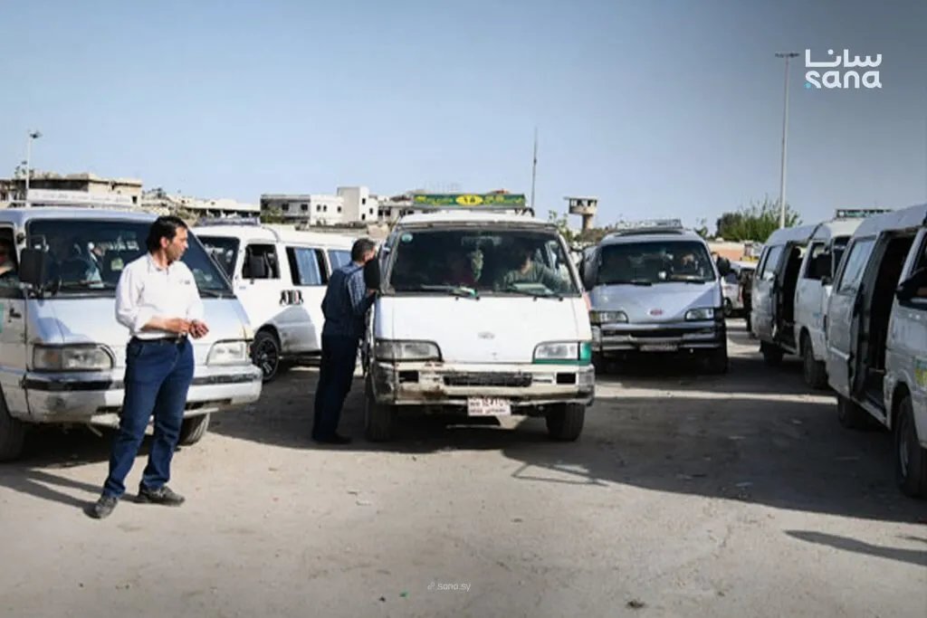 ريف دمشق: إطلاق خطوط نقل جديدة لتحسين حركة المرور وتلبية احتياجات المواطنين