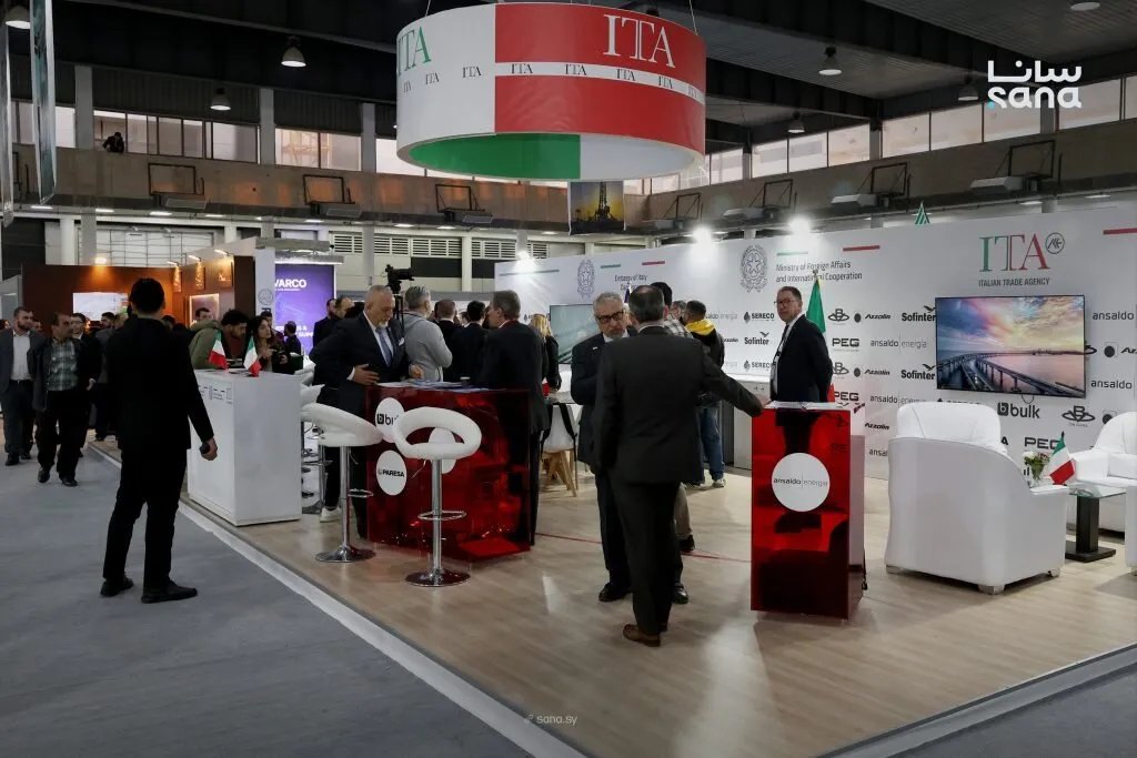 معرض SOG في دمشق: شركات إيطالية وتركية تتنافس لتقديم حلول مبتكرة لتعزيز كفاءة الطاقة في سوريا