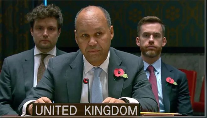 مندوب بريطانيا بالأمم المتحدة: سوريا مهد الحضارة والتسامح رغم معاناة شعبها