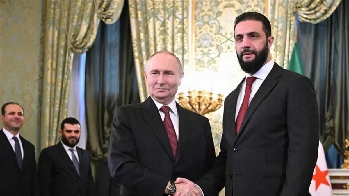 تهنئة بوتين للشرع بمناسبة مرور عام على "التغيير"