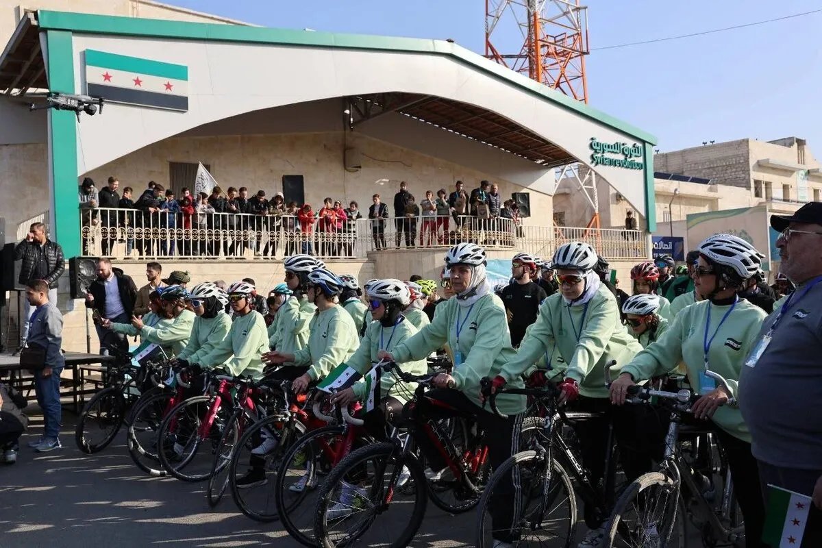 من حلب إلى حماة: انطلاق مسير الدراجات بفعاليات متنوعة