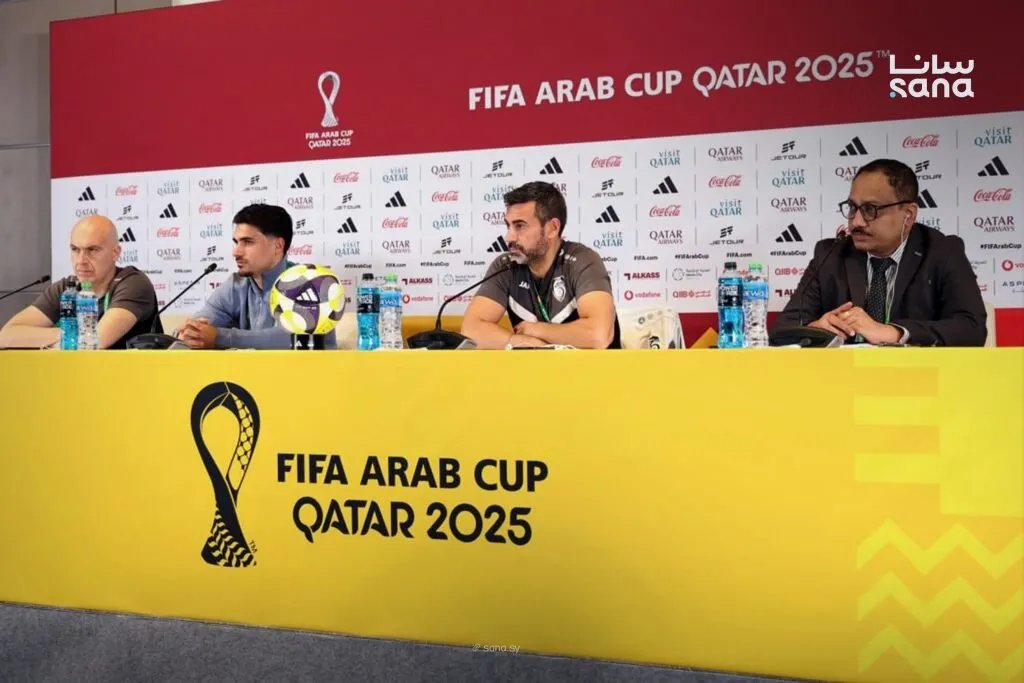 مدرب منتخب سوريا: سنبذل قصارى جهدنا للفوز على فلسطين في كأس العرب