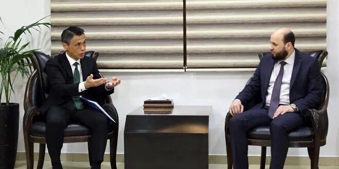 وزير الطاقة السوري واليونيسف يبحثان تعزيز التعاون في مجالات الطاقة والدعم الإنساني